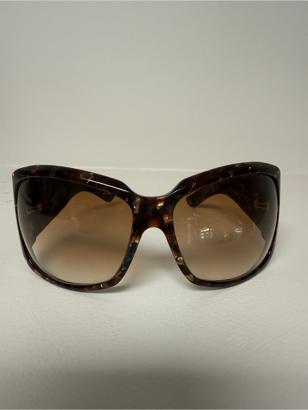 Gucci GG 2902/S Oversized Tortoise Sunglasses Made in Italy